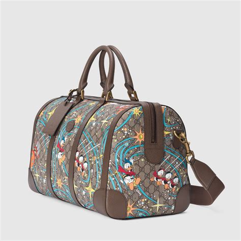 gucci disney duffle bag|gucci duffle bag used.